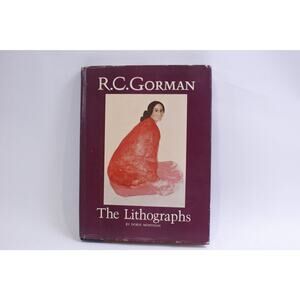 R C Gorman, Lithgraphs, Doris Monthan, SIGNED Art Book, Illustrated, Dust Jacket